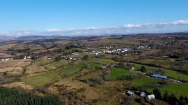 Donegal İlçesi 'ndeki Frossların Havadan Görünümü - İrlanda.