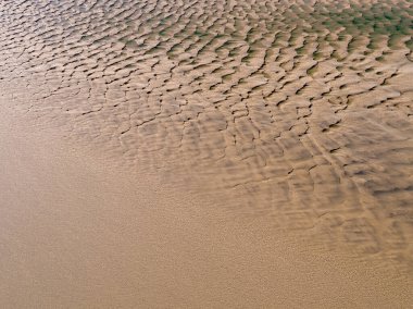 Donegal İlçesindeki Ballyness Körfezi 'nin havadan görünüşü - İrlanda