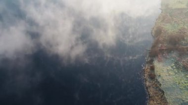 Sabah sisli havada Lough modası, Donegal İlçesi, İrlanda Cumhuriyeti