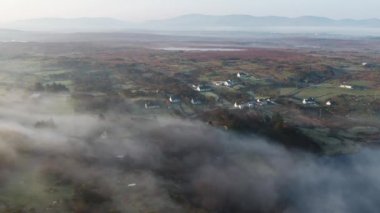 Sabah sisli havada Lough modası, Donegal İlçesi, İrlanda Cumhuriyeti