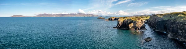 Uitzicht Grote Pollet Sea Arch Schiereiland Fanad County Donegal Ierland — Stockfoto