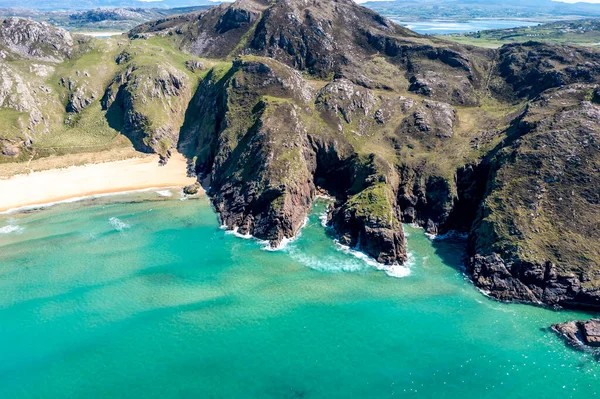 Aerial View Murder Hole Beach Officially Called Boyeghether Bay County — Stock Photo, Image