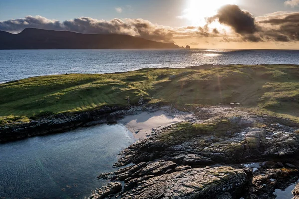 Bela Ilha Inishbarnog Rossbeg Condado Donegal Irlanda — Fotografia de Stock
