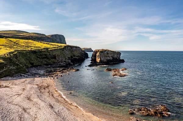 Luftaufnahme Des Great Pollet Sea Arch Fanad Peninsula County Donegal — Stockfoto