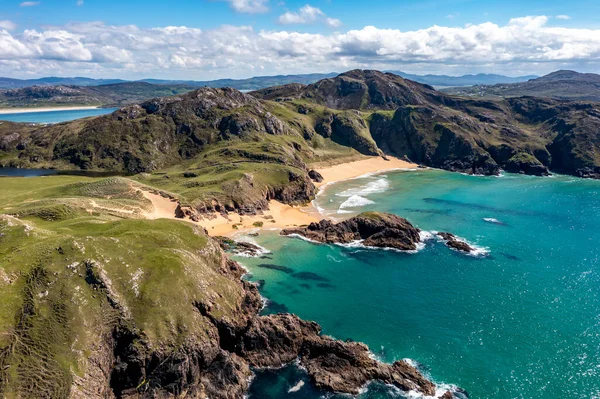 Aerial View Murder Hole Beach Officially Called Boyeghether Bay County — Stock Photo, Image