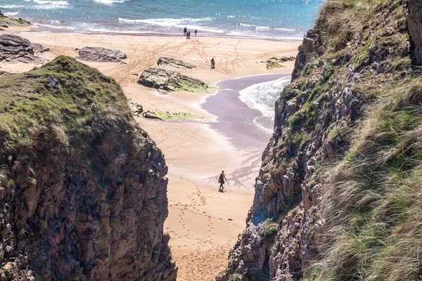 Пляж Murder Hole Офіційно Названий Boyeeghether Bay Графстві Донегол Ірландія — стокове фото