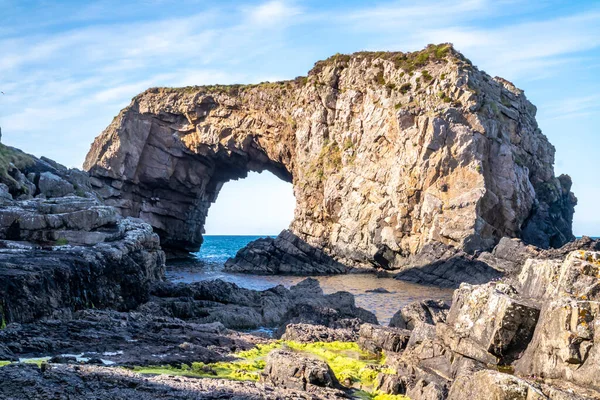 Great Pollet Sea Arch Fanad Peninsula County Donegal Ιρλανδία — Φωτογραφία Αρχείου