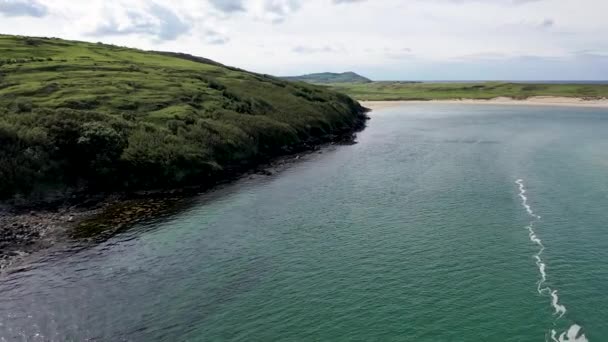 Baie Gweebarra Par Lettermacaward Dans Comté Donegal Irlande — Video