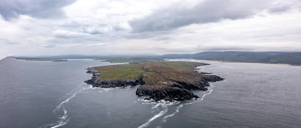Aerial View Loughros Ardara County Donegal Ireland — 图库照片