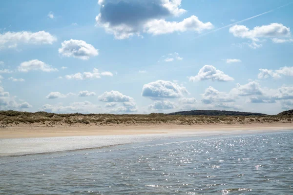 Schönes Klares Wasser Bei Narin Strand Der Grafschaft Donegal Irland — Stockfoto