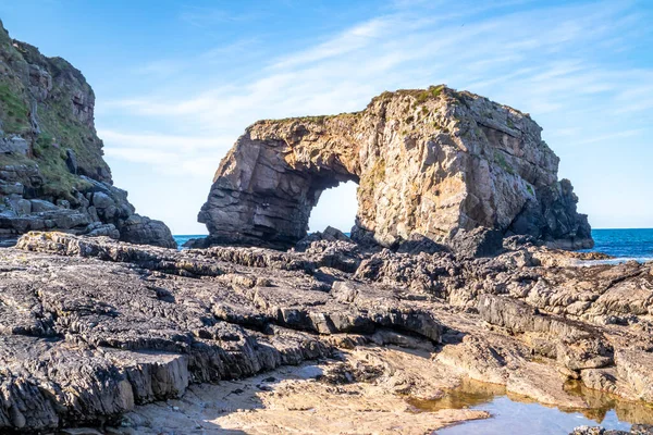 Great Pollet Sea Arch Fanad Peninsula Grevskapet Donegal Irland — Stockfoto