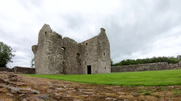 Beautiful Tully Castle Enniskillen County Fermanagh Innorthern Ireland — 图库视频影像