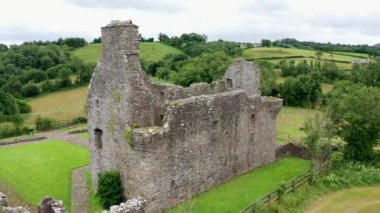 Enniskillen 'in güzel Tully Şatosu, Kuzey İrlanda' daki Fermanagh İlçesi.