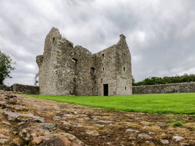 Enniskillen 'in güzel Tully Şatosu, Kuzey İrlanda' daki Fermanagh İlçesi.