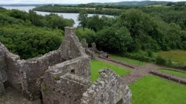 Enniskillen 'in güzel Tully Şatosu, Kuzey İrlanda' daki Fermanagh İlçesi.