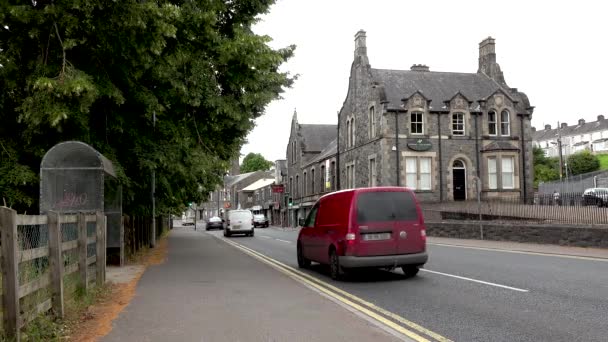 Enniskillen Irlandia Północna Lipiec 2022 Ruch Drodze Sligo — Wideo stockowe