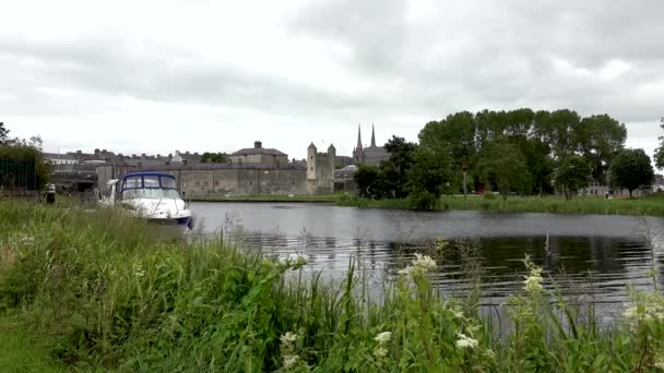 Kasteel Enniskillen Lough Erne County Fermanagh Noord Ierland — Stockvideo