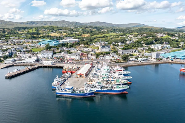 Killybegs Ireland July 2022 Killybegs Most Important Fishing Harbour Ireland — 图库照片