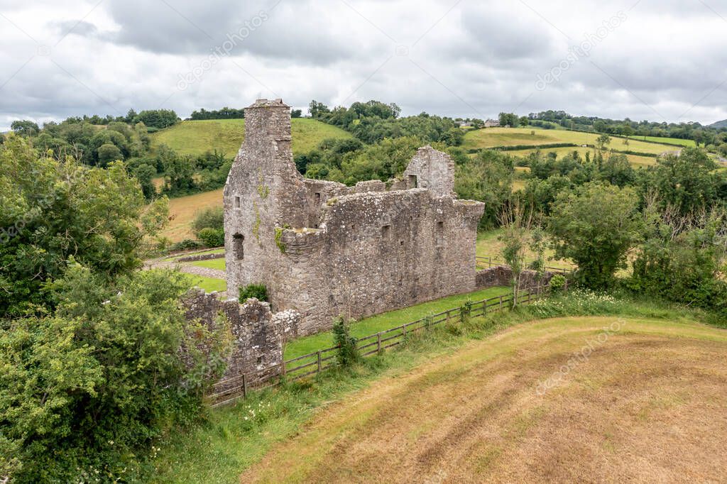 The beautiful Tully Castle by Enniskillen, County Fermanagh inNorthern Ireland.