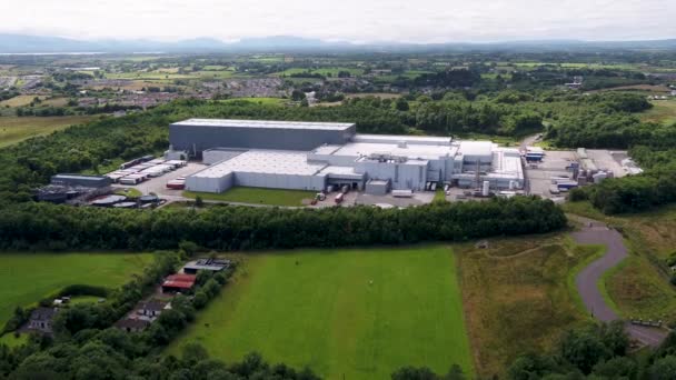 Ballina County Maya Ireland August 2022 Coca Cola Manufactures Concentrates — Wideo stockowe