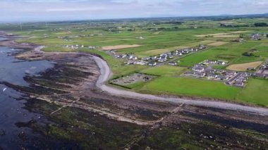 ENNISCRONE, COUNTY SLIGO, IRELAND - AUGUST 01 2022 : This plant cleans the water of Enniscrone.