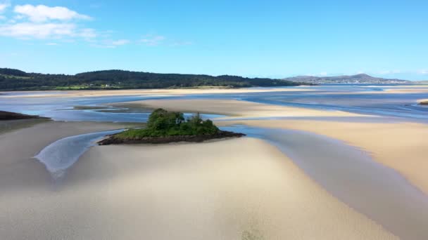 Doe Castle Bay Creeslough County Donegal Republic Ireland — Stok video