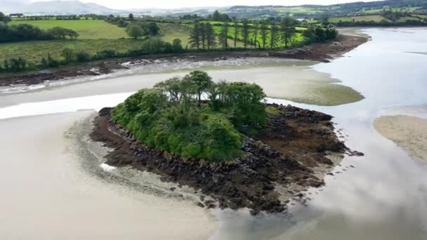 Doe Castle Bay Creeslough County Donegal Republic Ireland — Stock Video