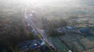 Portnoo 'nun İrlanda' nın Donegal ilçesindeki Clooney hava manzarası.