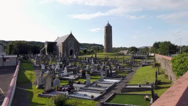 Cemetry Bruckless County Donegal Ireland — Stok video