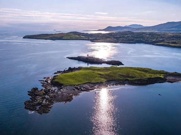 Aerial Carntullagh Head Killybegs County Donegal Republic Ireland — Fotografia de Stock