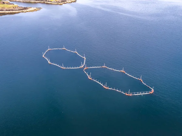 Sea Farm Carntullagh Head Killybegs County Donegal Republic Ireland — Stock fotografie