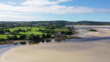 Doe Castle by Creeslough in County Donegal, Republic of Ireland.