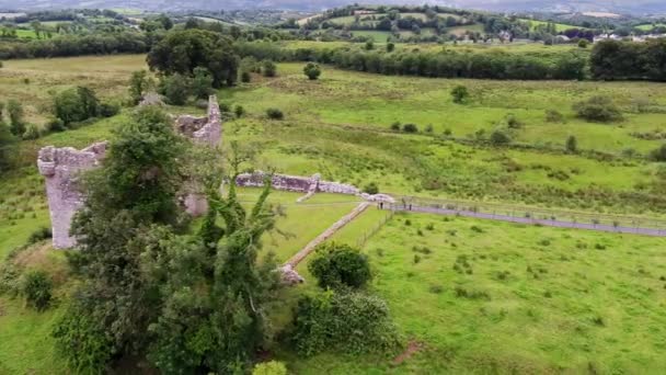 Beautiful Monea Castle Enniskillen County Fermanagh Northern Ireland — Vídeo de Stock