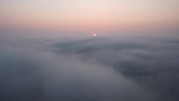 Brouillard Roulant Sur Côte Irlandaise Portnoo Comté Donegal Irlande — Video
