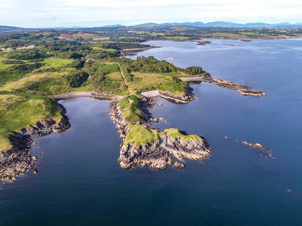 Aerial Carntullagh Head Killybegs County Donegal Republic Ireland — Stock Fotó