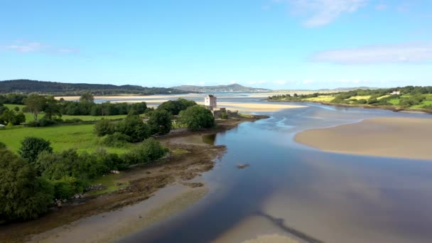 Doe Castle Creeslough County Donegal Republic Ireland — Vídeo de Stock