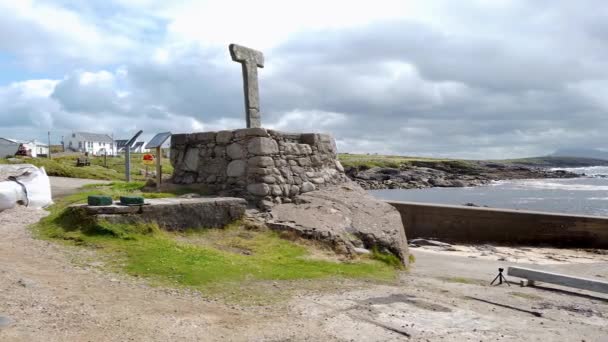 Tau Cross Tory Island County Donegal Ireland — Video