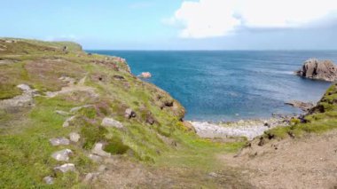 Poirtin Ghlais Tory Adası, Donegal İlçesi, İrlanda Cumhuriyeti.