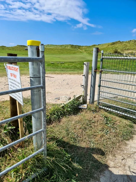 Portnoo County Donegal August 2022 Den Allmänna Ledningsrätten Blockeras Fortfarande — Stockfoto