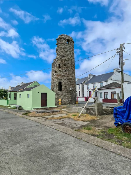 Круглая Башня Острове Тори Графство Донегал Ирландия — стоковое фото
