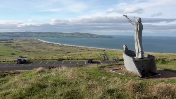 Gortmore Irlanda Del Norte Reino Unido Septiembre 2022 Manannan Mac — Vídeos de Stock