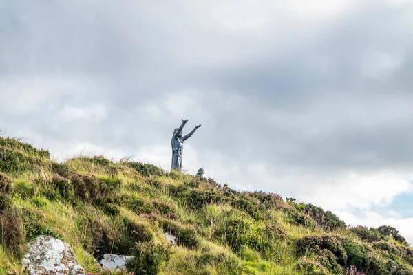 Gortmore Northern Ireland September 2022 Manannan Mac Lir Statue Джона — стокове фото