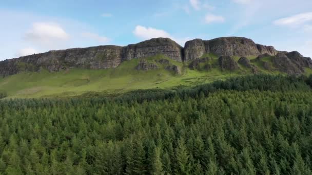 Όμορφο Βουνό Binevenagh Κοντά Limavady Στη Βόρεια Ιρλανδία Ηνωμένο Βασίλειο — Αρχείο Βίντεο