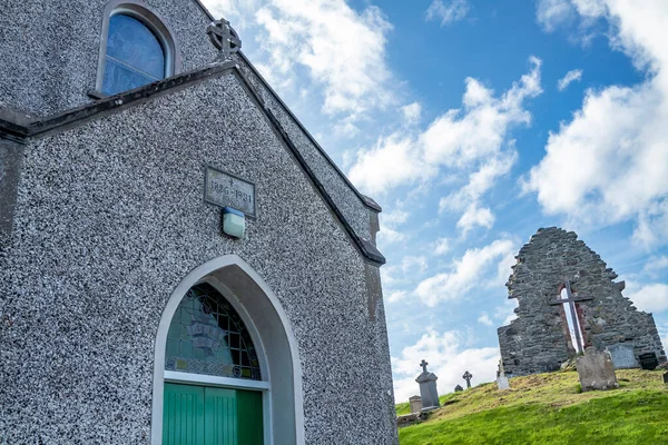 Magilligan Noord Ierland September 2022 Vroegste Overblijfselen Van Kerk Aidans — Stockfoto