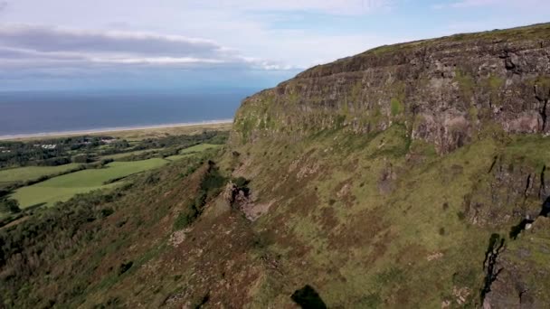 Aerial Views Gortmore Northern Ireland — Stock Video