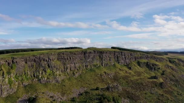 Aerial Views Gortmore Northern Ireland — Stock Video