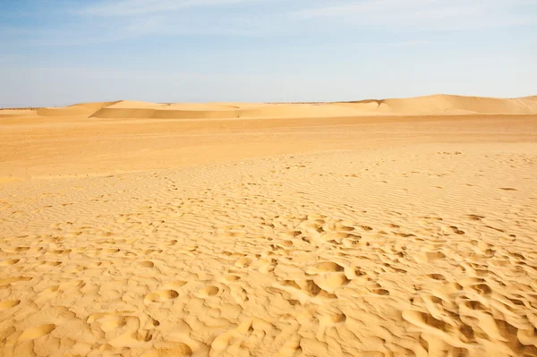 Dunas de areia em Sahara — Fotografia de Stock