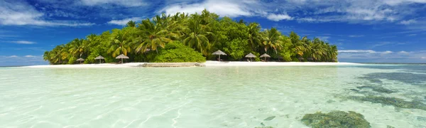 Остров на Мальдивах — стоковое фото