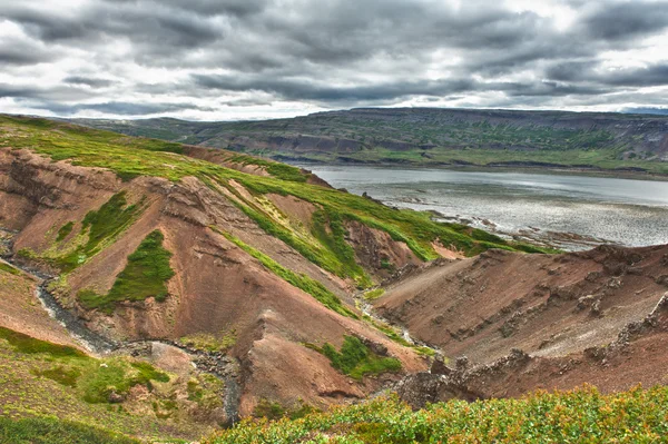 Västra fjordar — Stockfoto