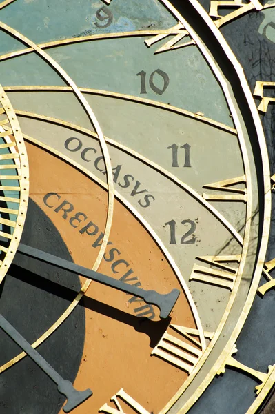 Astronomische Uhr — Stockfoto